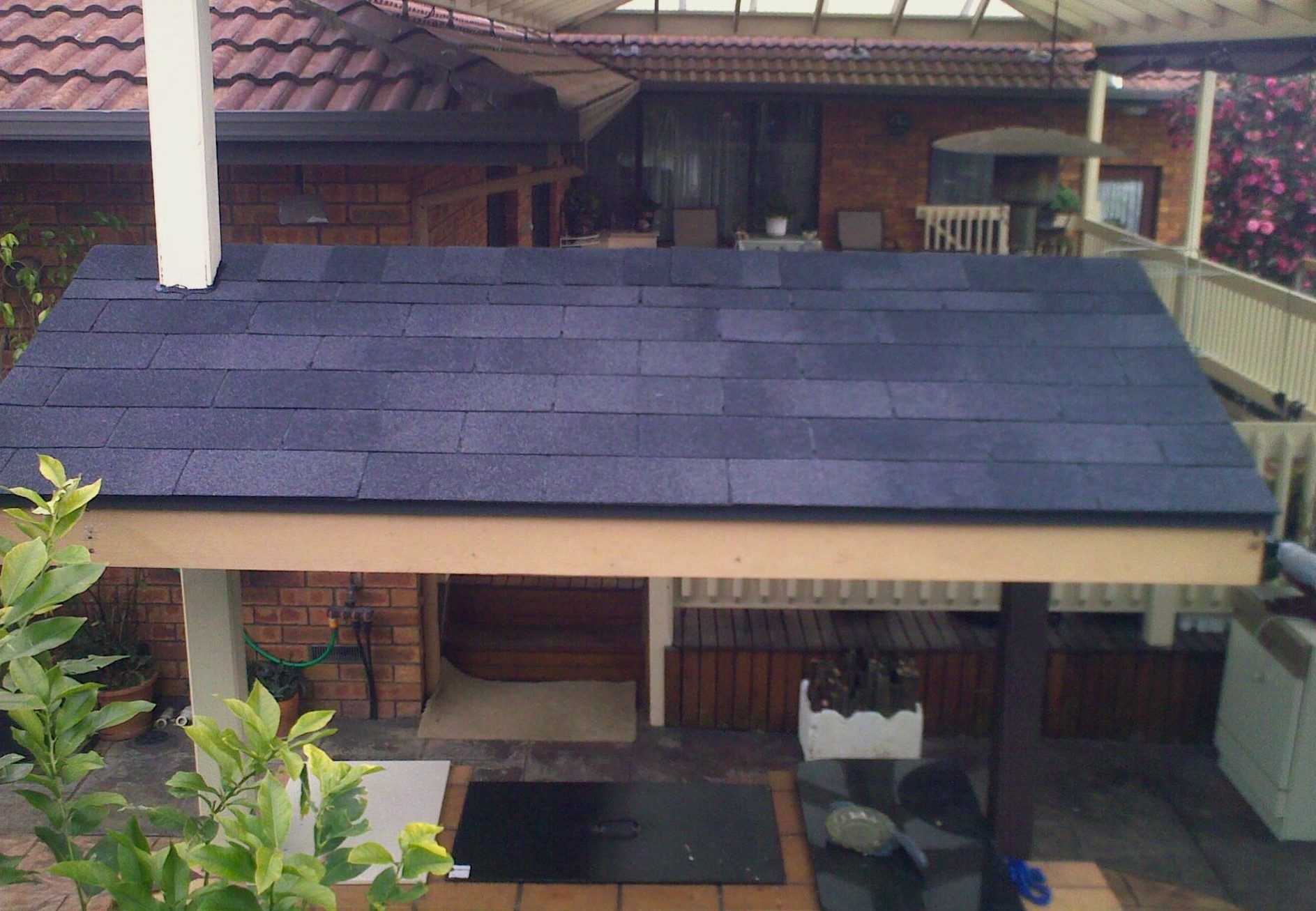 Backyard BBQ Roof Cover Pergola BBQ Roof Cover