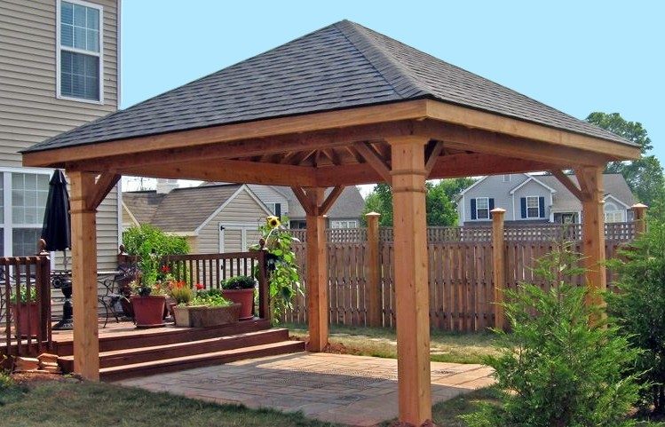 Permanent gazebo installed in Brisbane