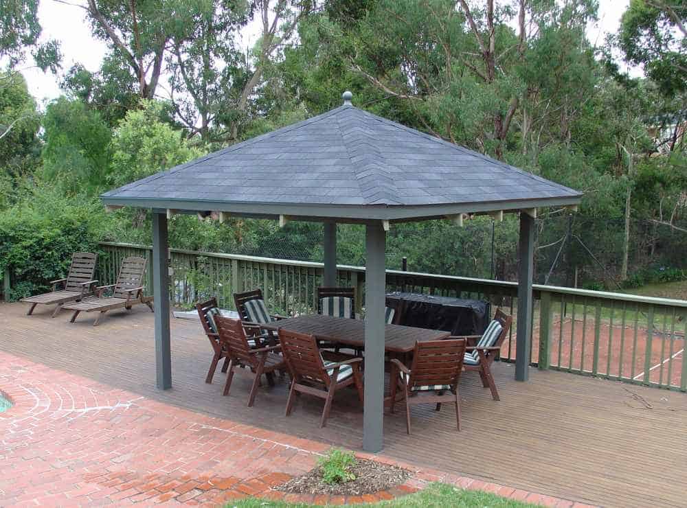Gazebo kits Melbourne Premium DIY fixed gazebos and pergola roofing