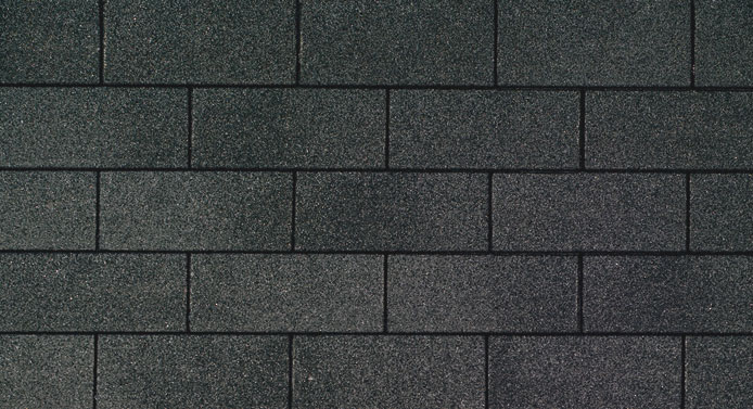 3-Tab Dual Black Colour Shingle Asphalt shingle colour options for DIY gazebo roofs Australia - Dual Black