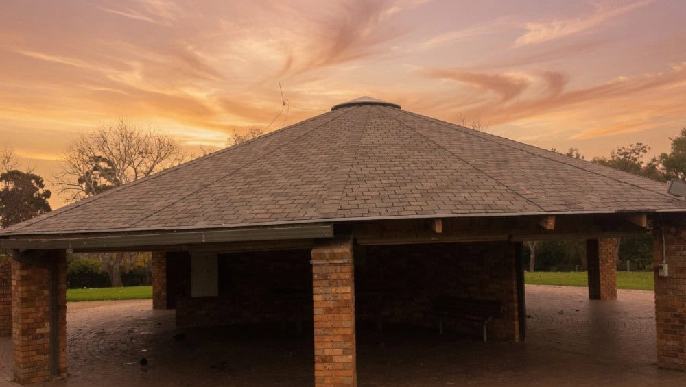 Gazebo Kits Melbourne – Premium Outdoor Gazebos For Victorian Homes 3 Large pavilion with weatherwood laminated shingles at melbourne zoo