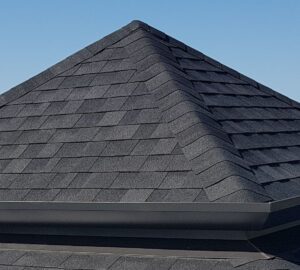 Shingle Profiled Laminated Dual Black Asphalt shingle profile/colour laminated dual black